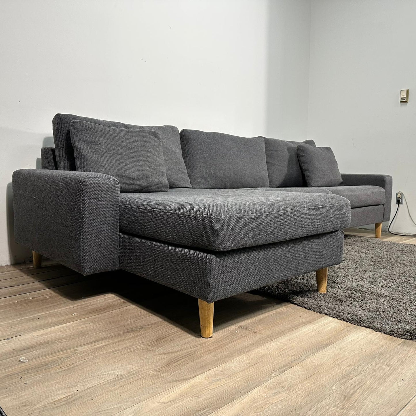 Grey Sectional L Shape