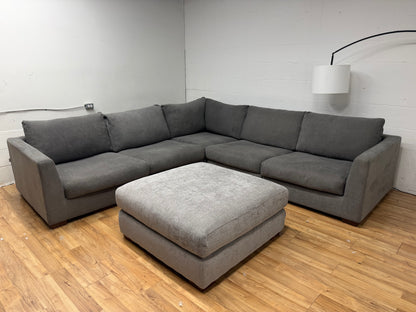 Q living Benji Arm to Arm Sectional