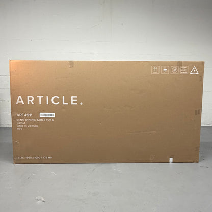 Article seno 71” walnut