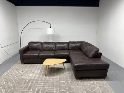 Natuzzi Editions Leather Sectional