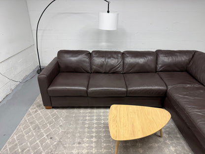 Natuzzi Editions Leather Sectional