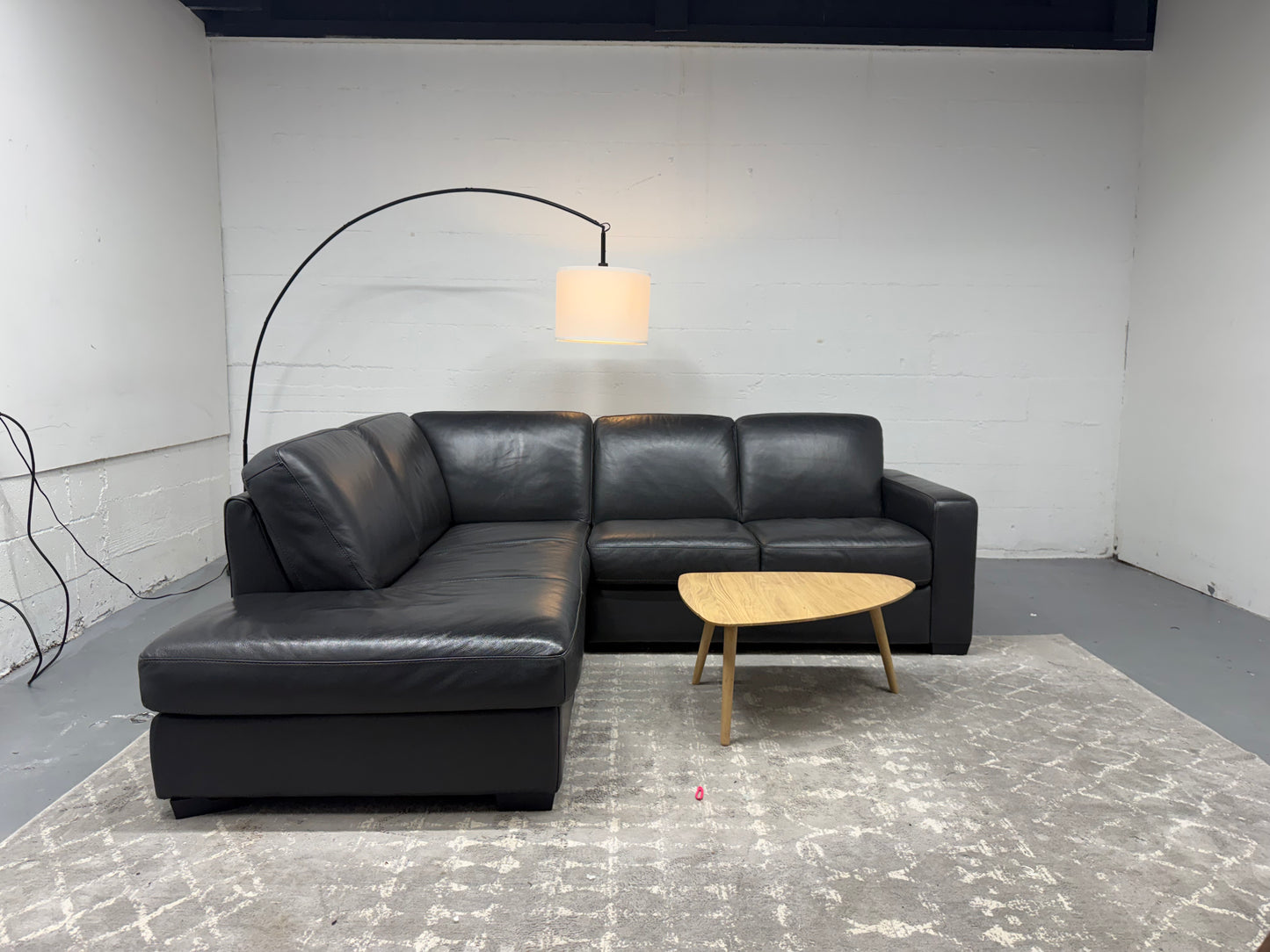 Natuzzi Italsofa Leather Sectional