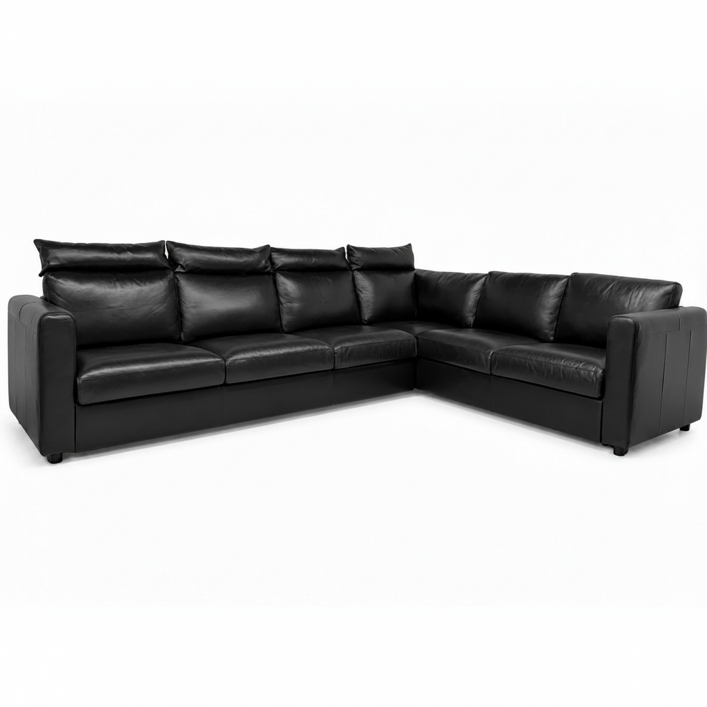 FINNALA
Sectional, 5-seat corner black