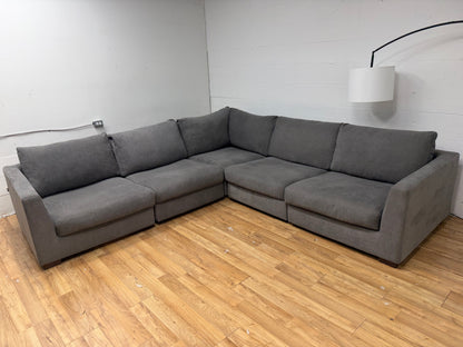 Q living Benji Arm to Arm Sectional
