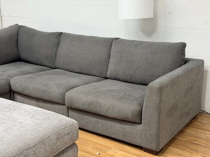 Q living Benji Arm to Arm Sectional