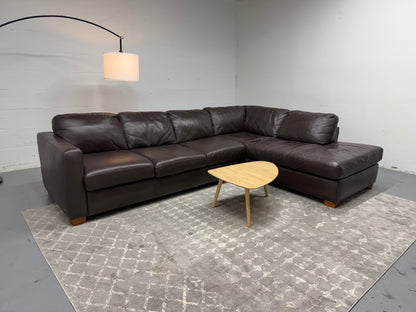 Natuzzi Editions Leather Sectional