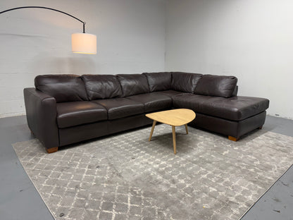 Natuzzi Editions Leather Sectional