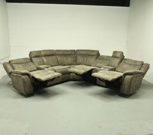 Power Recliner Sectional