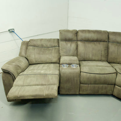 Power Recliner Sectional