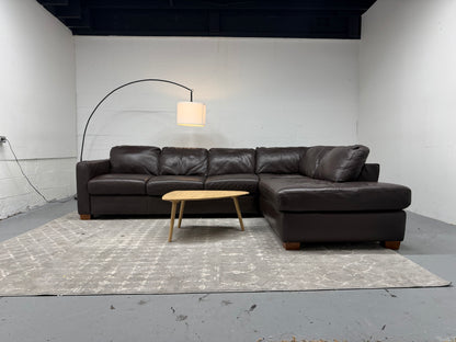 Natuzzi Editions Leather Sectional