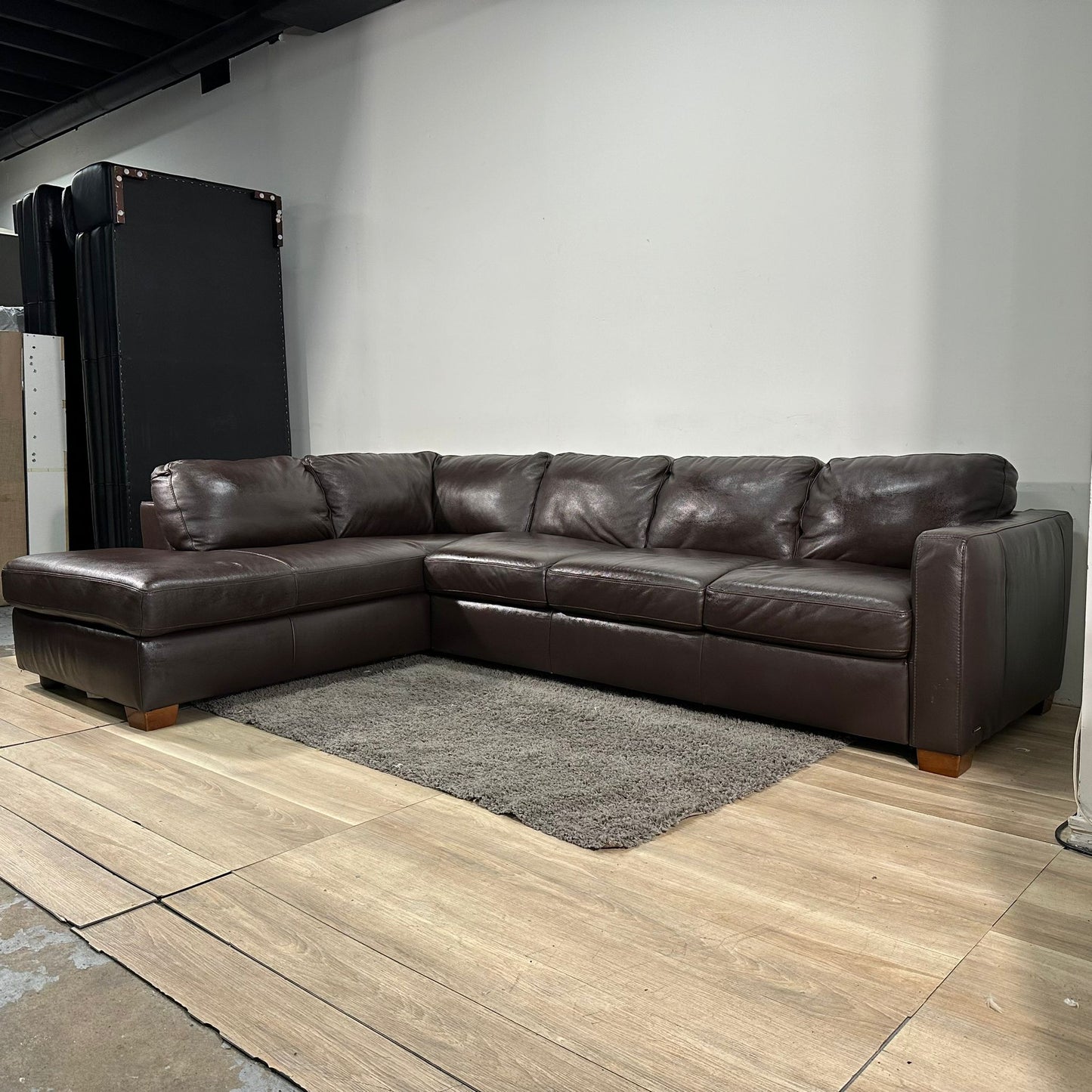 Natuzzi Editions Leather Sectional