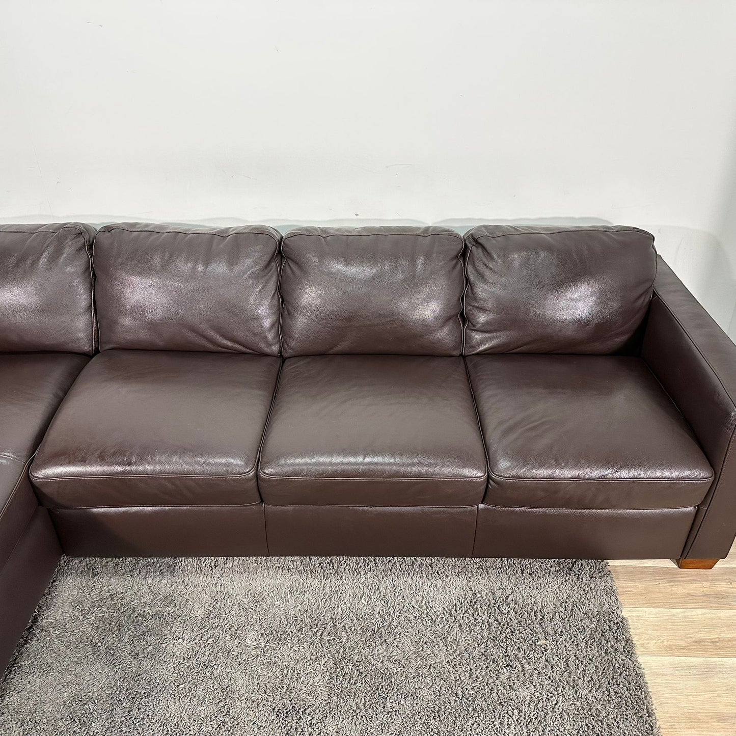 Natuzzi Editions Leather Sectional