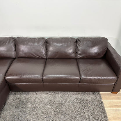 Natuzzi Editions Leather Sectional